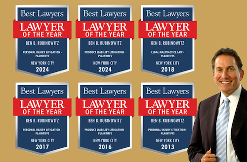 Ben Rubinowitz 6th time Lawyer of the Year Press release
