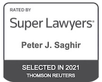 Peter J. Saghir Super Lawyers 2021