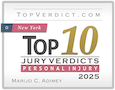Top New York 10 All Practice Area