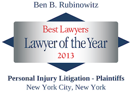 Ben Rubinowitz Lawyer of the Year 2013