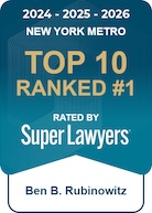 Super Lawyers Ben B. Rubinowitz Badge