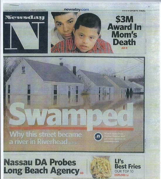Newsday Front-page