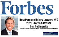 Forber Advisor Best Personal Injury Ben Rubinowitz