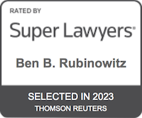 Ben Rubinowitz Super Lawyers 2021